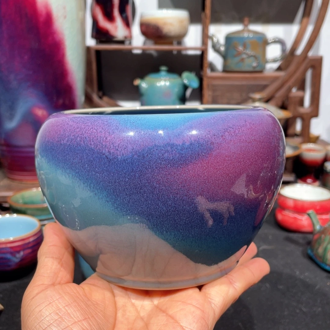 奥***曼中国神后钧瓷茶器