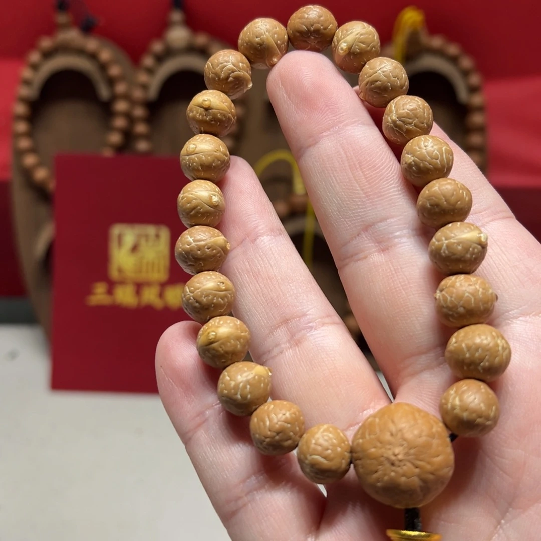 手串凤眼菩提11mm尼泊尔凤眼菩提单圈