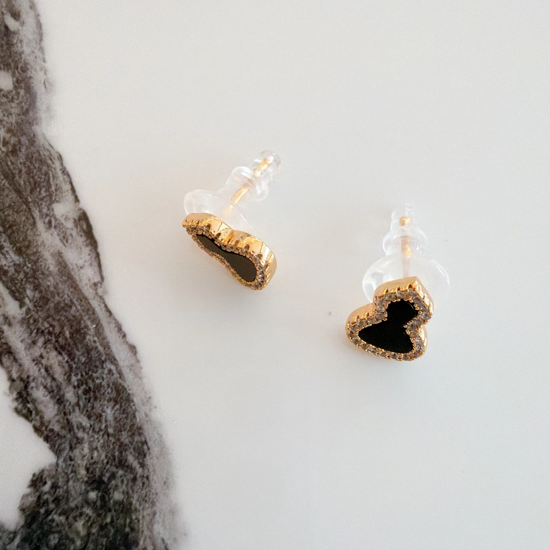 铜合金锆石耳饰 【AG•饰品】耳环AG00261