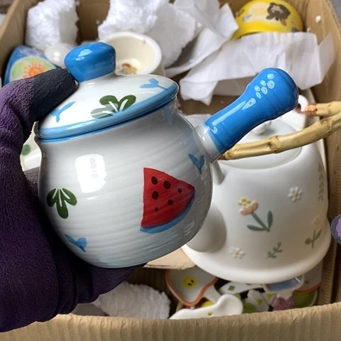 盘陶瓷制品满25拼单发货默认微瑕