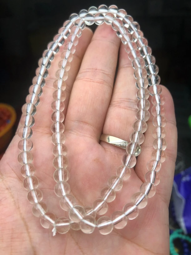 611白水手串6mm三圈