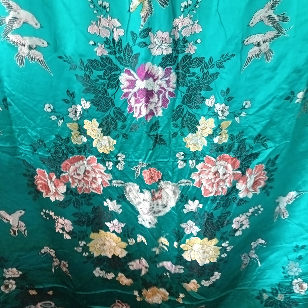 老式缎面直播链接不在直播间勿拍