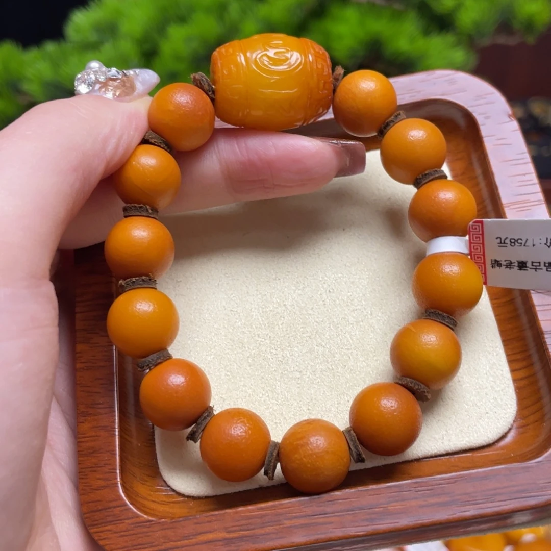 蜜蜡手链未镶嵌手串