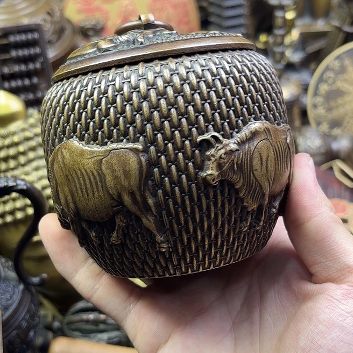 三木精品铜器摆件