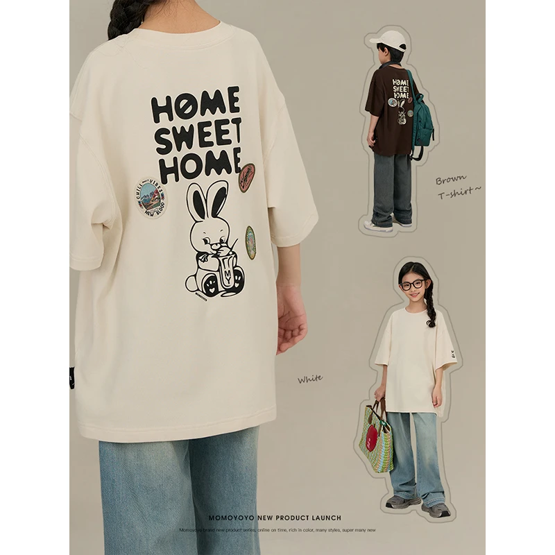 【兔子勋章】小兔子短袖T恤7616D