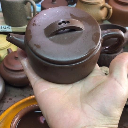 茶壶紫砂紫泥汗瓦150豪升左右