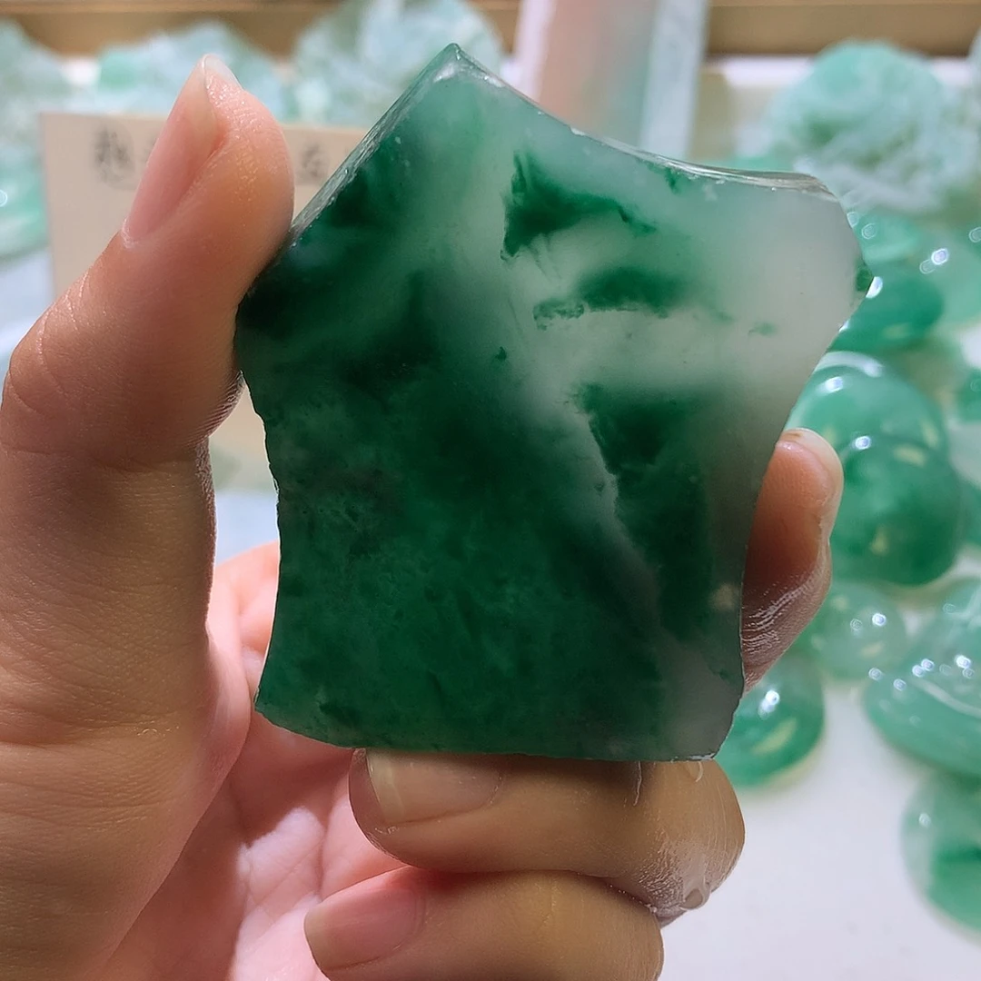 石英质玉未镶嵌珠宝半成品