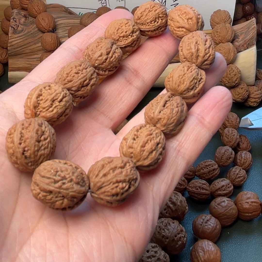 桃核吊坠做****龙精品秋子手串核桃
