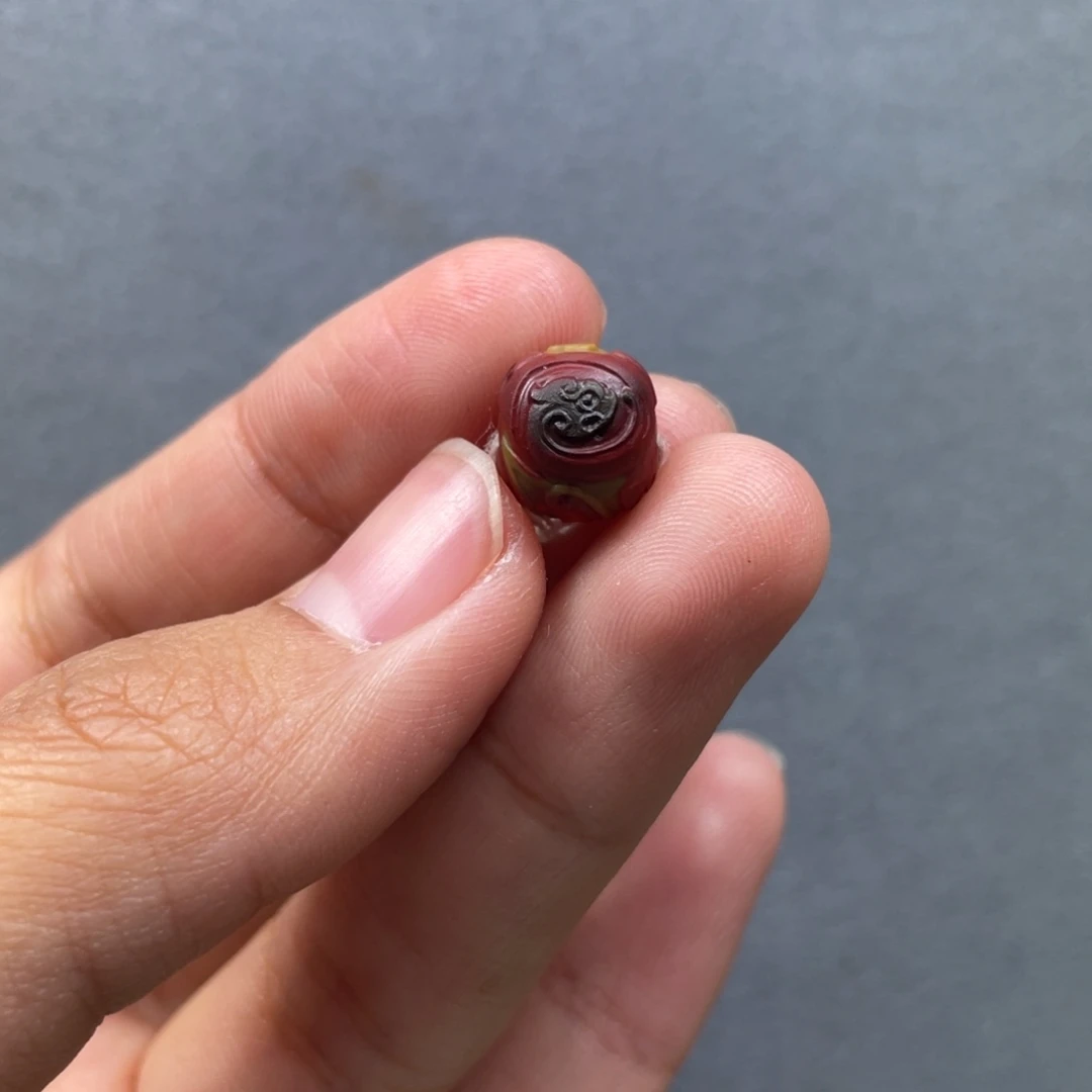 南红玛瑙未镶嵌配饰9.8mm