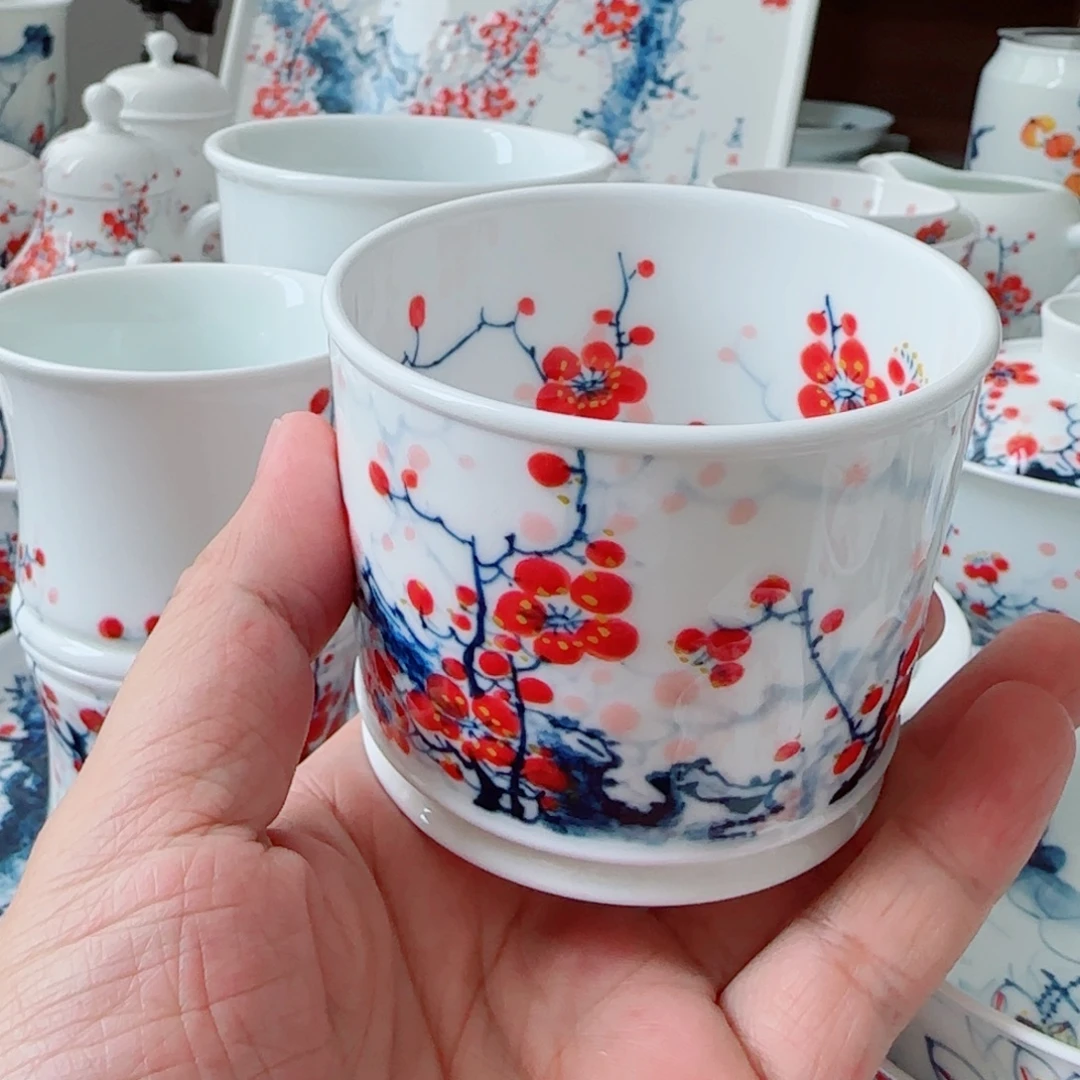 景德镇釉下青花五彩