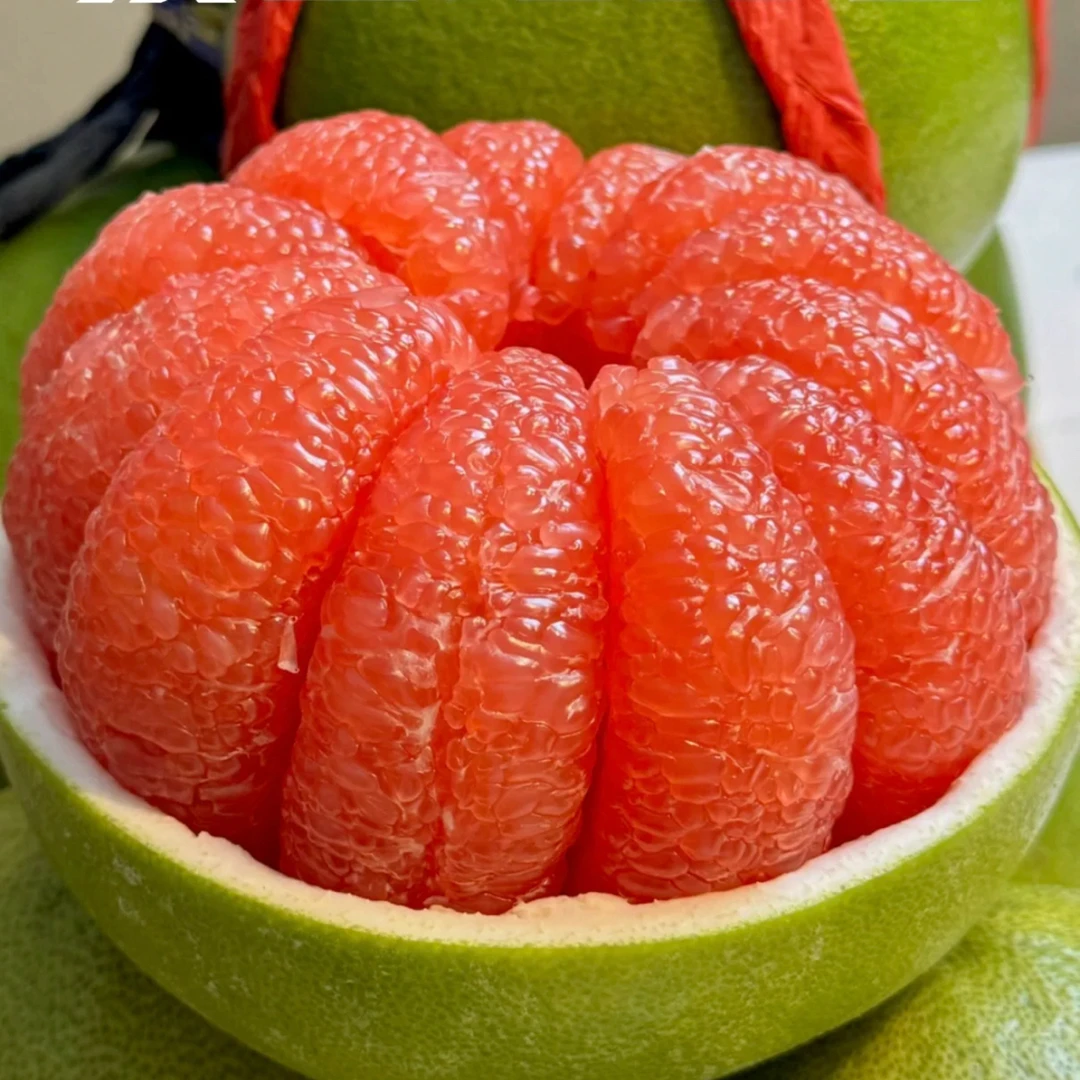 中秋限定 泰国土豪宝石水晶柚 纯甜爆汁 入口即化 顺丰包邮