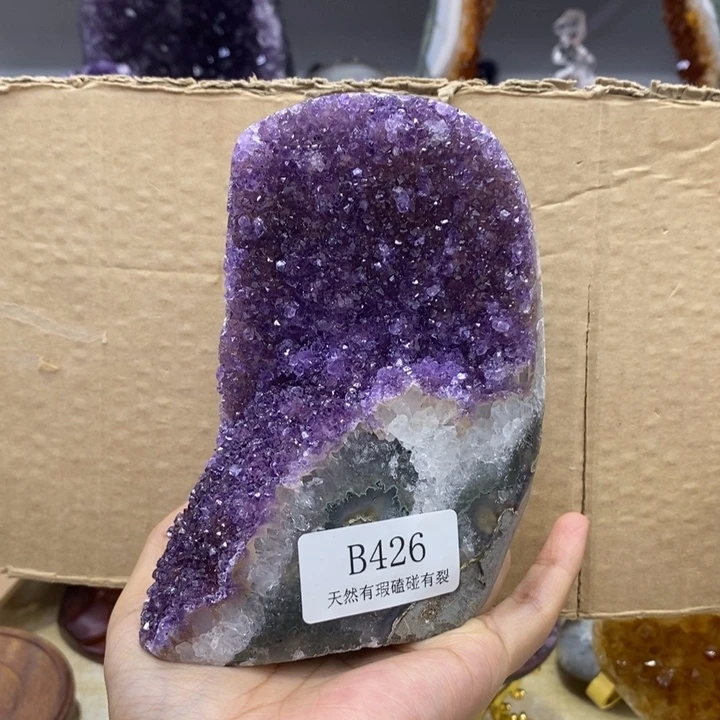 未镶嵌大型摆件（非配饰）紫晶