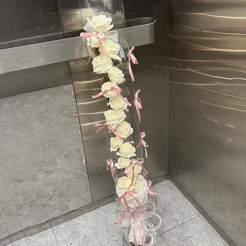 小红书同款浪漫一米玫瑰花束手工diy材料包生日礼物女友闺蜜圣诞