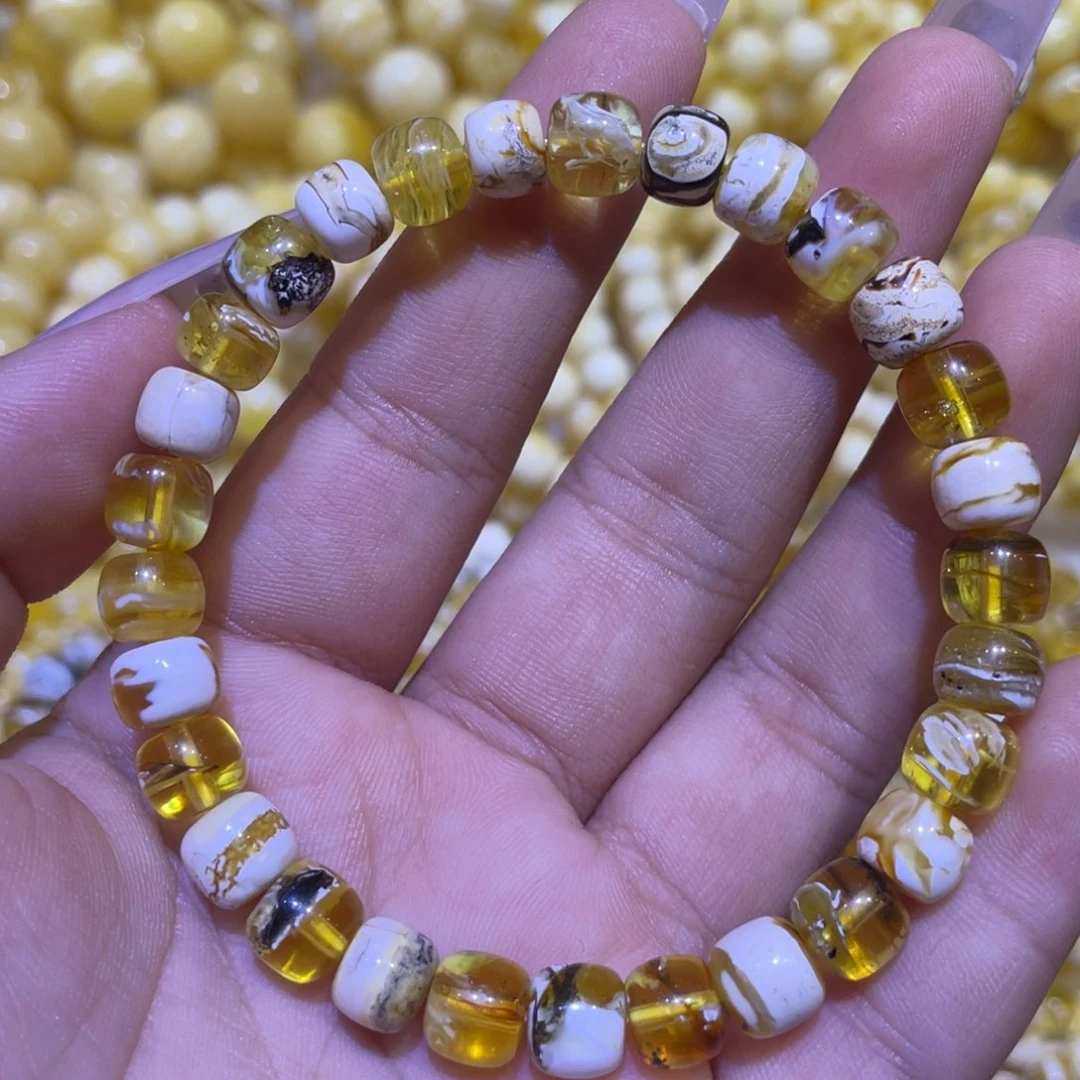 蜜蜡未镶嵌珠宝奇石7.4m