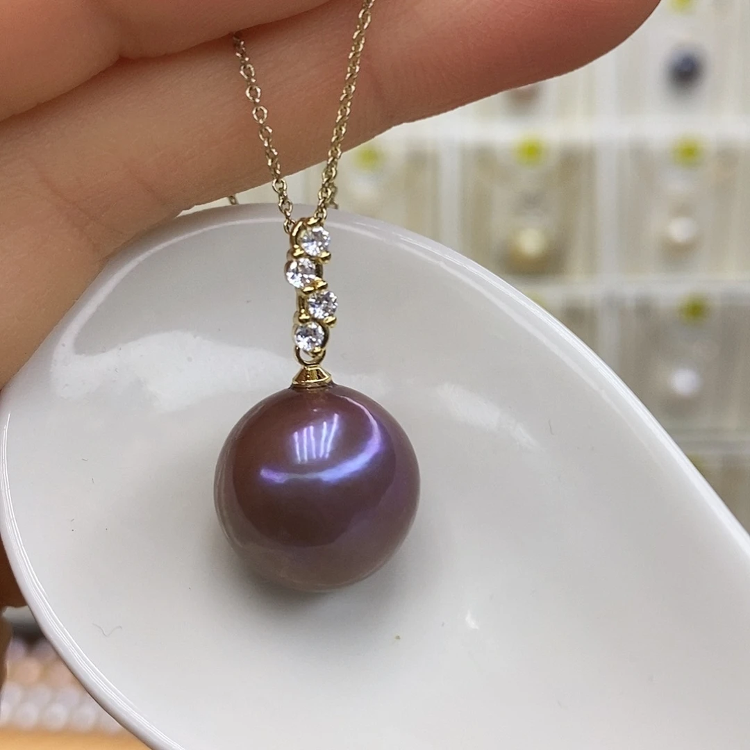 淡水珍珠吊坠(赠链)未镶嵌