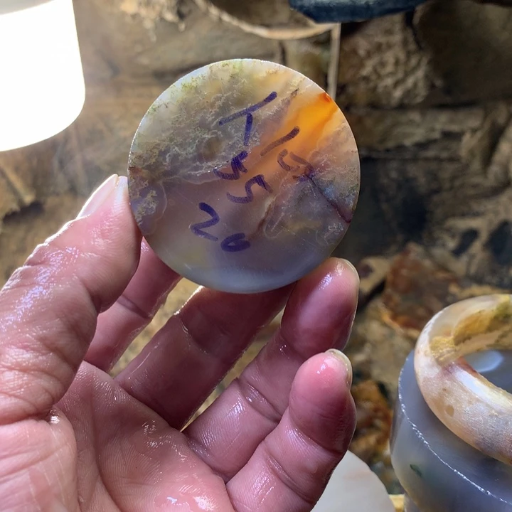 人***心定制玛瑙天然玛瑙平安扣