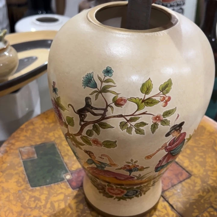 瓷花瓶摆件外贸出口（微瑕）
