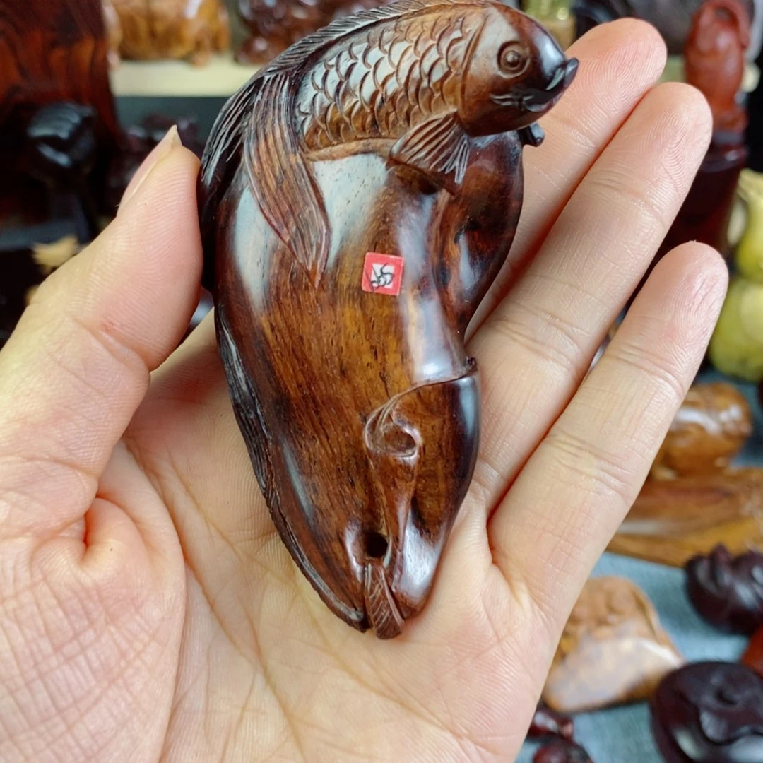 ^***^檀香木黄花梨紫油梨手把