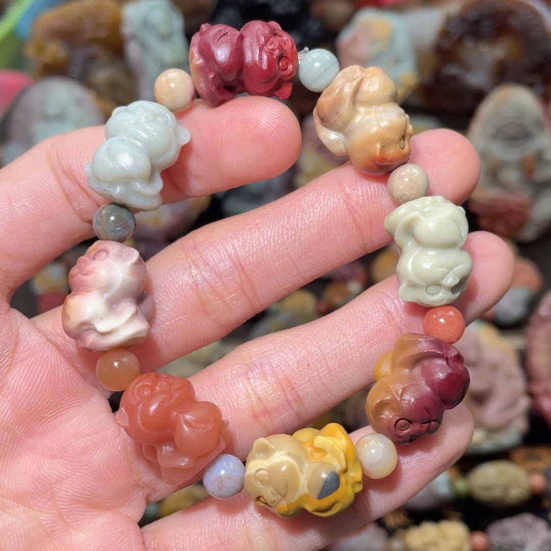 石英质玉未镶嵌手串