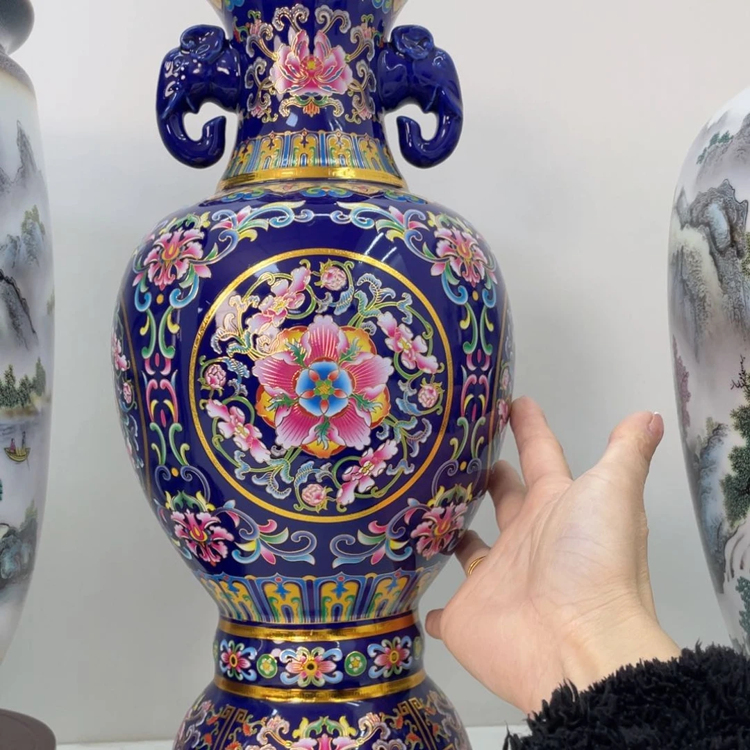 摆件景德镇陶瓷现代工艺品摆件