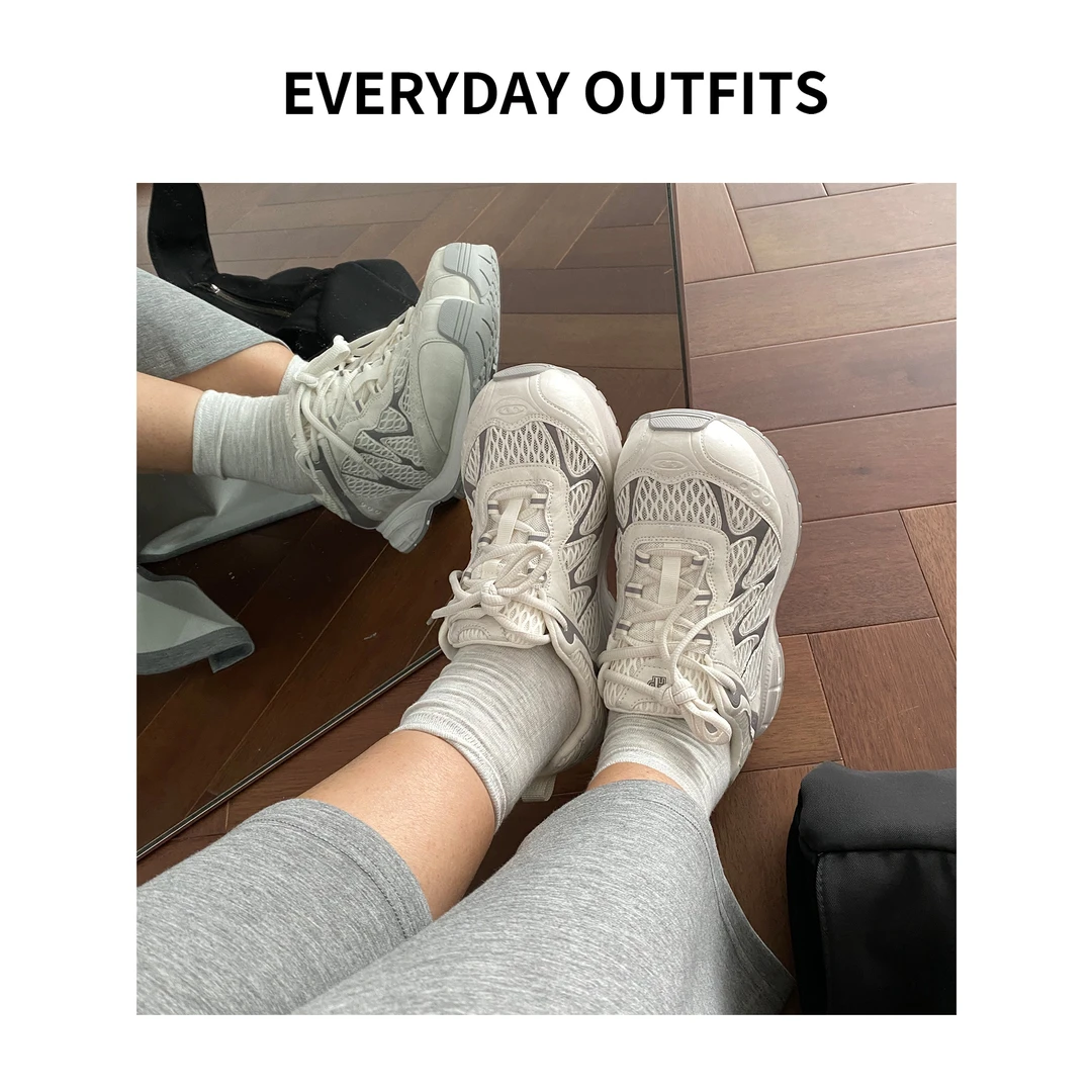 RIDA· City Walk 老爹鞋5E25百搭夏季透气复古小众舒适 50A23-1