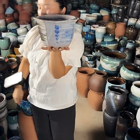 口21高15瑕疵一个盆子