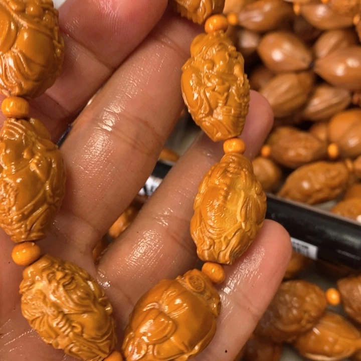 橄榄核手串/手链崔****样橄榄微瑕34号