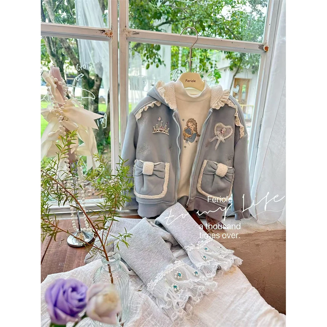 FLL·25冬~艾莎外套53833（童装汉服）