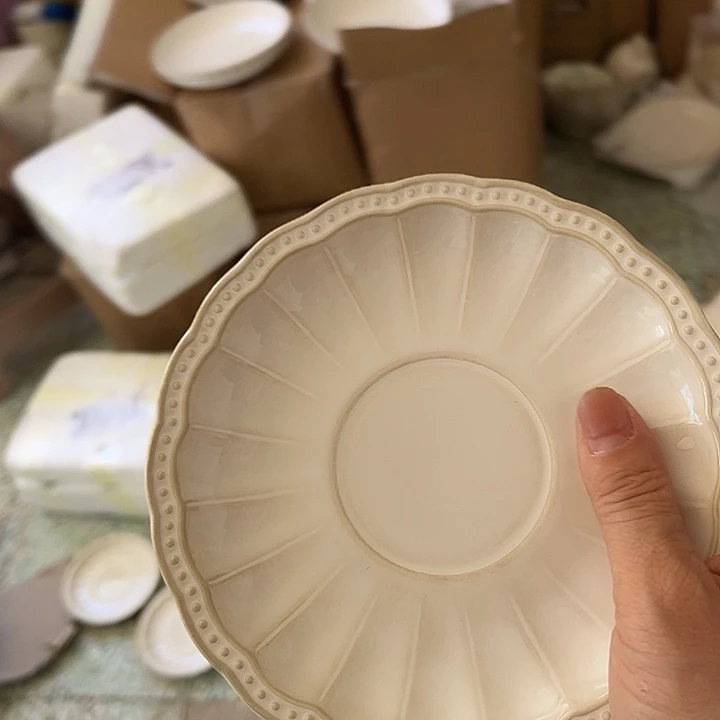 瓷片全部瑕疵特价煮点杯碟