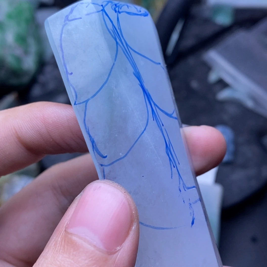 定制翡翠未镶嵌包工