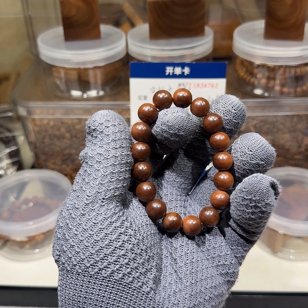檀香木手串/手链焦糖非洲黑1.2