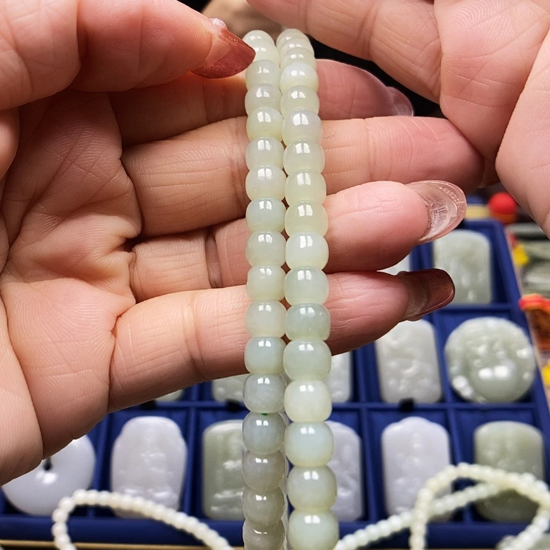 和田玉颈饰未镶嵌秦*