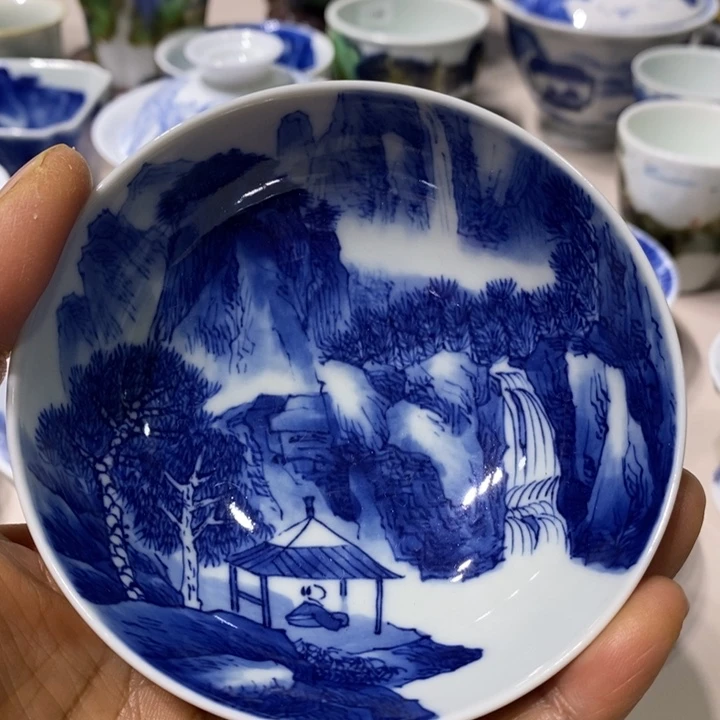 杯张学鸿老师内外双绘普洱杯