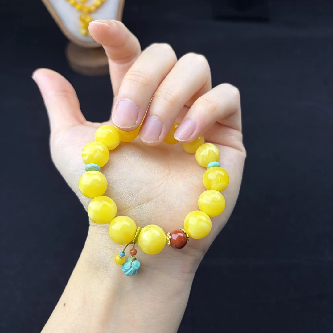 LS-12 藏族精工打磨手串DIY