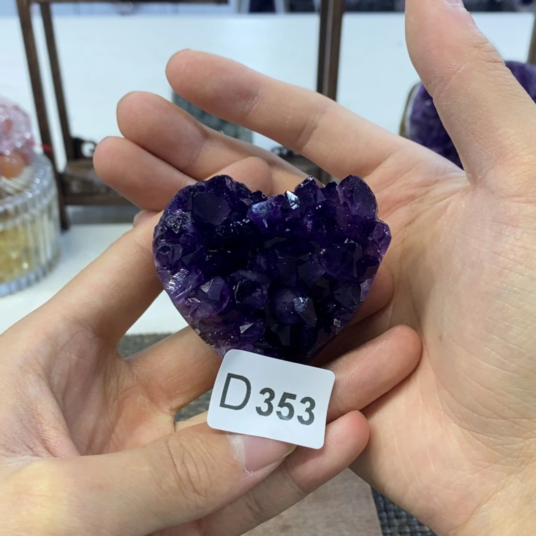 紫晶摆件摆件未镶嵌