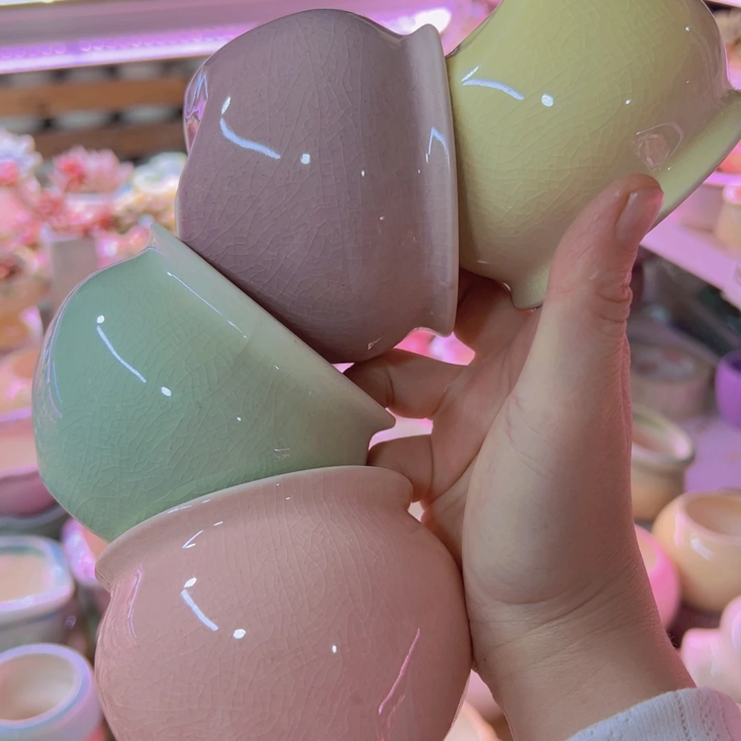 陶瓷花盆当场凑满12包邮