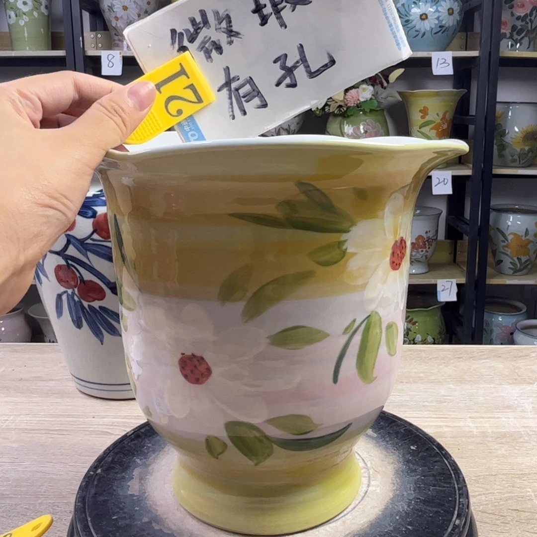 1tc景德镇陶瓷花盆