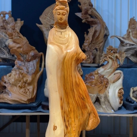 柏木（崖柏）根雕摆件