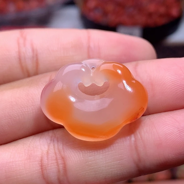 南红玛瑙未镶嵌南红如意2