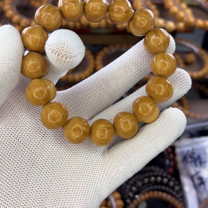 手串猴头核桃大屁桃去皮无暇原皮原色149米