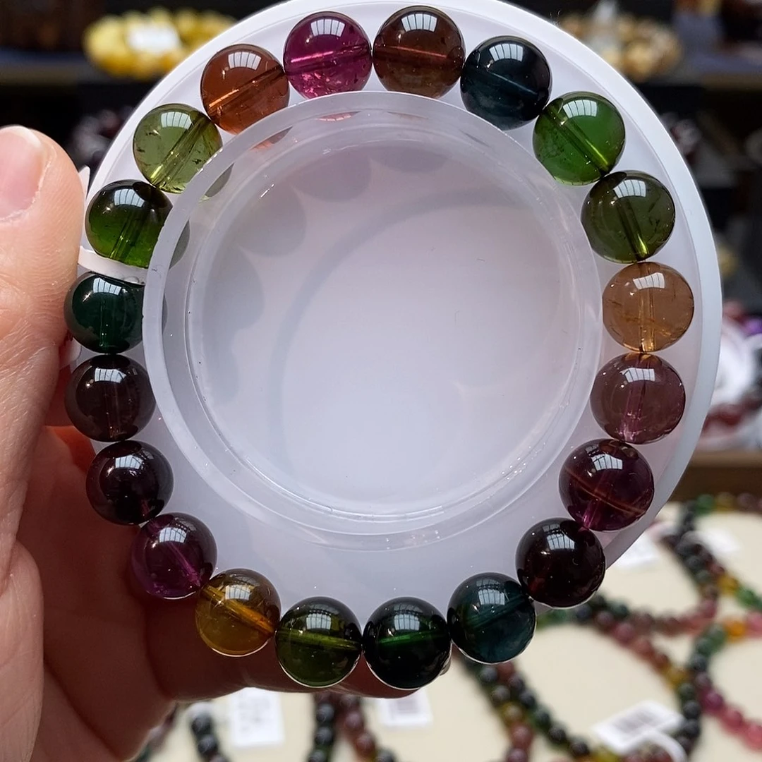 碧玺手链未镶嵌我***在