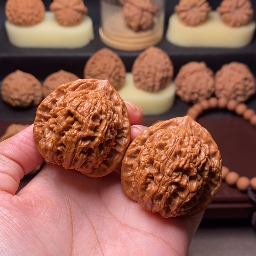 江***屿吊坠文玩核桃42尺天地全品