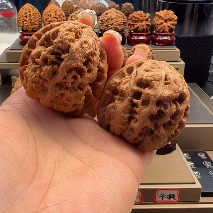 文玩核桃把件44 将军膀 n-003