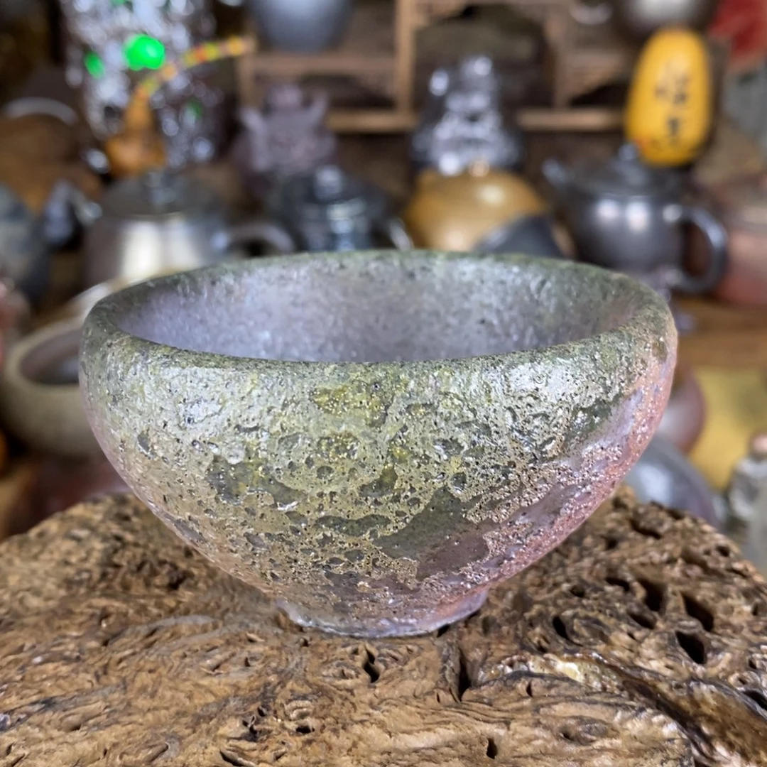 开播福利，建水紫陶柴烧茶器，00013