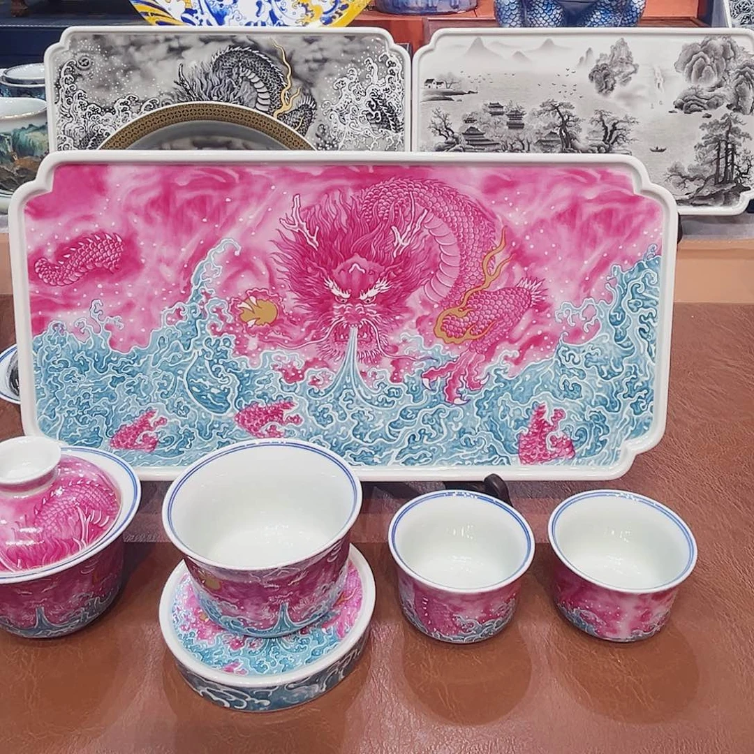 摆件景德镇陶瓷研究所工作多年