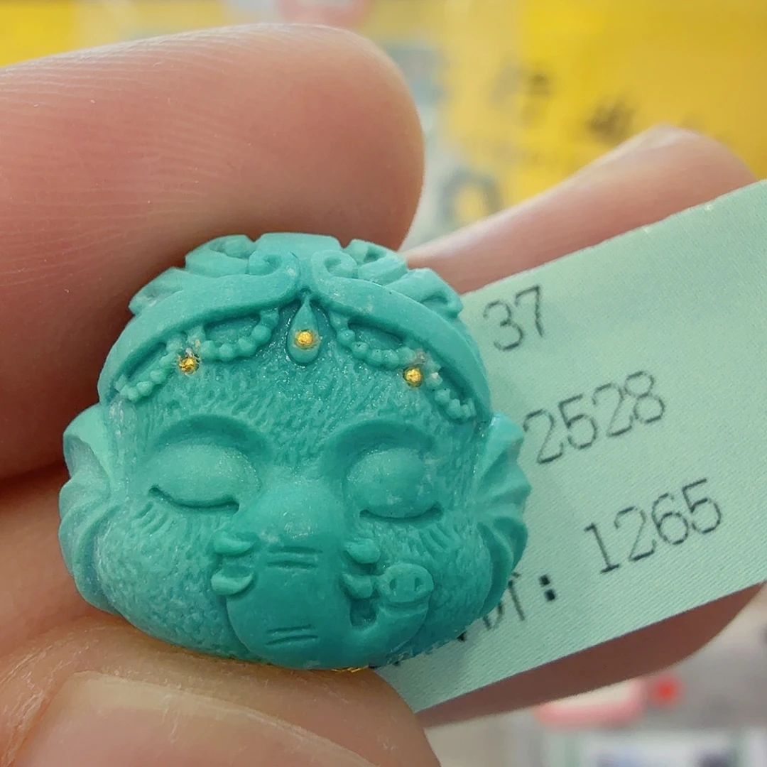 绿松石未镶嵌配饰