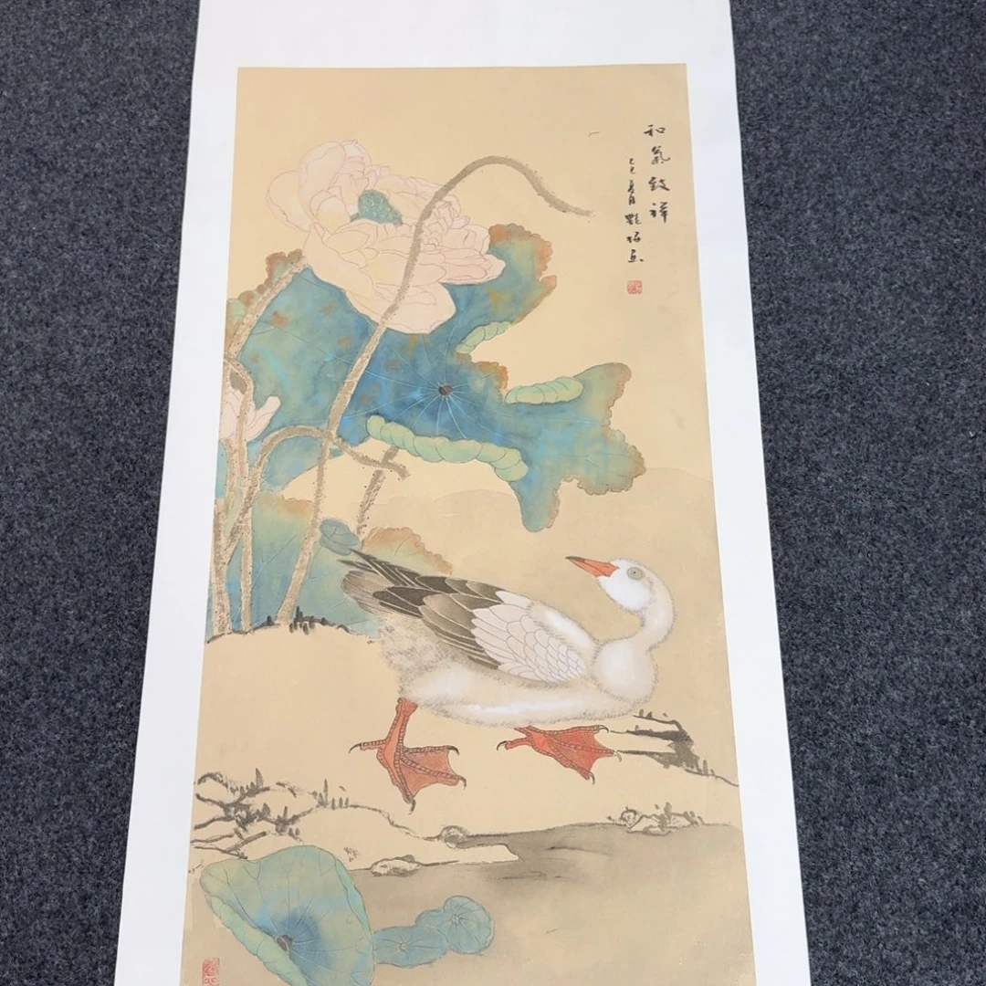国画国画作品山水花鸟纯手绘