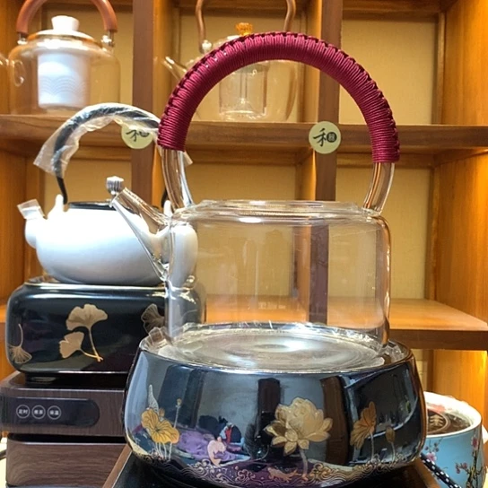 玻璃加厚大容量玻璃壶➕陶轩