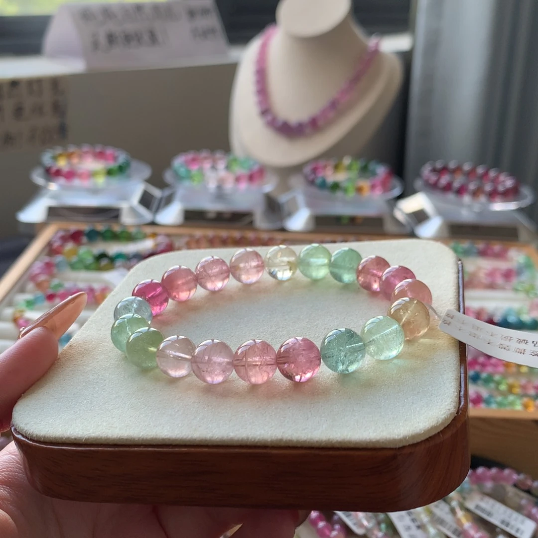 未镶嵌手链碧玺碧玺