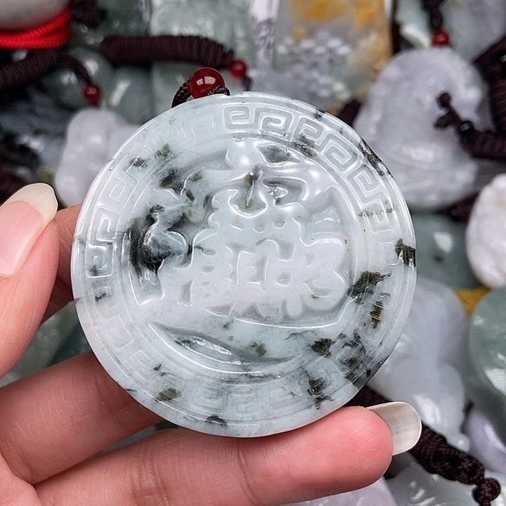 颈饰未镶嵌翡翠翡翠